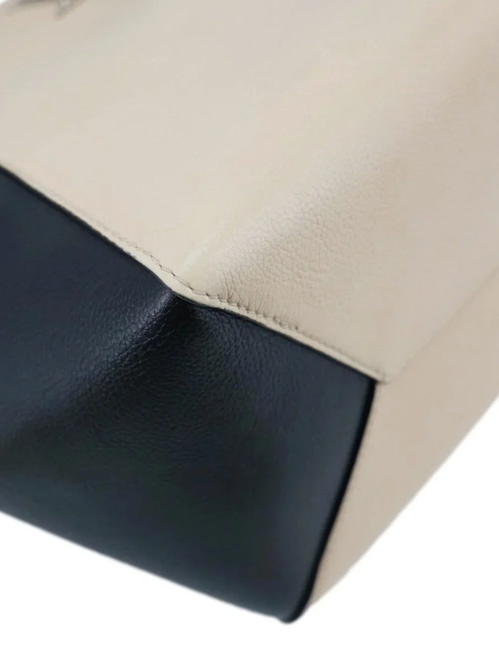 Louis Vuitton  Lockme Cabas Leather Tote Bag Bicolor